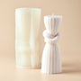 Sculptural Knot Pillar Mold Large