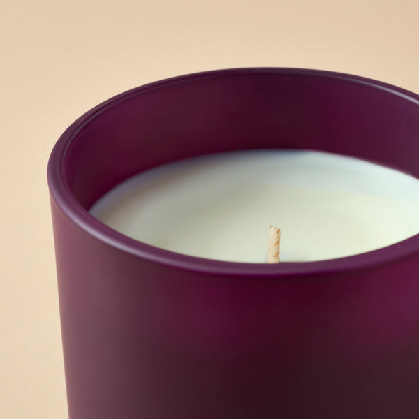 10 oz Eggplant Glass Tumbler Jar - Zoom Media 2