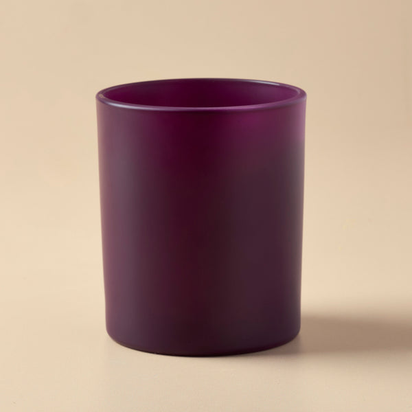 10 oz Eggplant Glass Tumbler Jar - Zoom Media 3