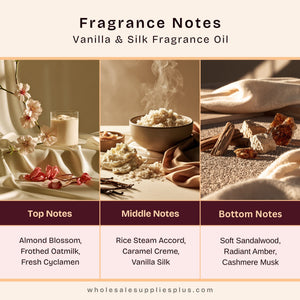Vanilla & Silk Fragrance Oil 722 - Secondary Image