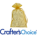 Organza Bag - Gold (9" x 5.5")