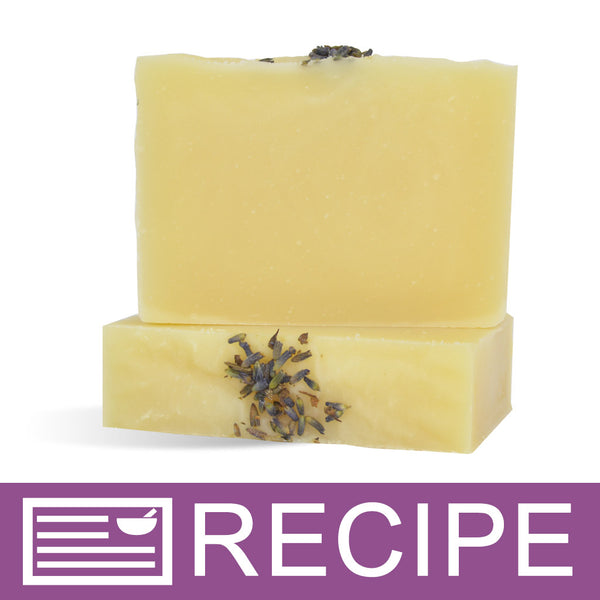 French Lavender CP Soap for Beginners Recipe