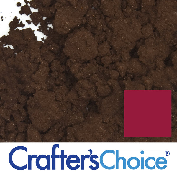 Stained Glass Strawberry Red Powder Color