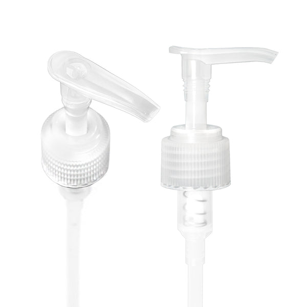 24/410 Natural Ribbed SADDLE Pump Top