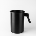 Black Metal Pouring Pitcher - 4 lb