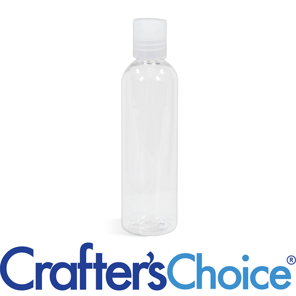 4 oz Clear Bullet w/ Natrl Disc Top Set (24/410)