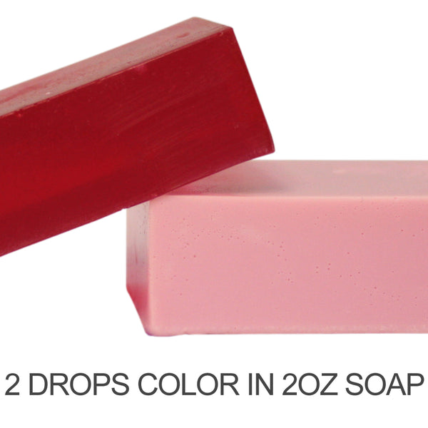 Stained Glass Santa Red Liquid Color