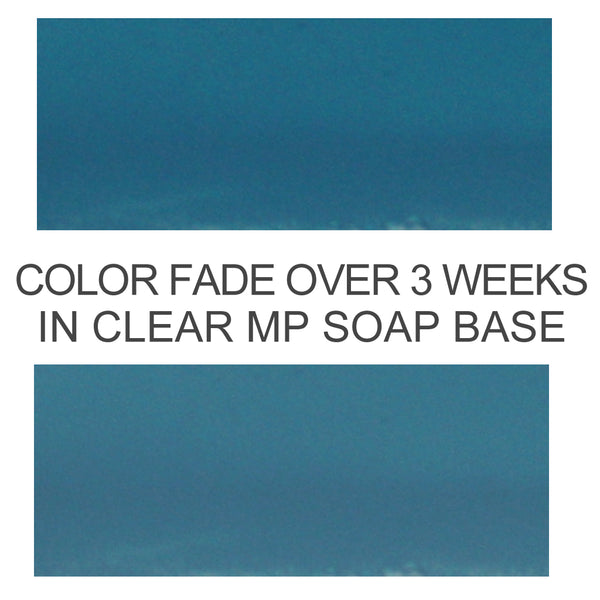 Stained Glass Sea Blue-Green Liquid Color