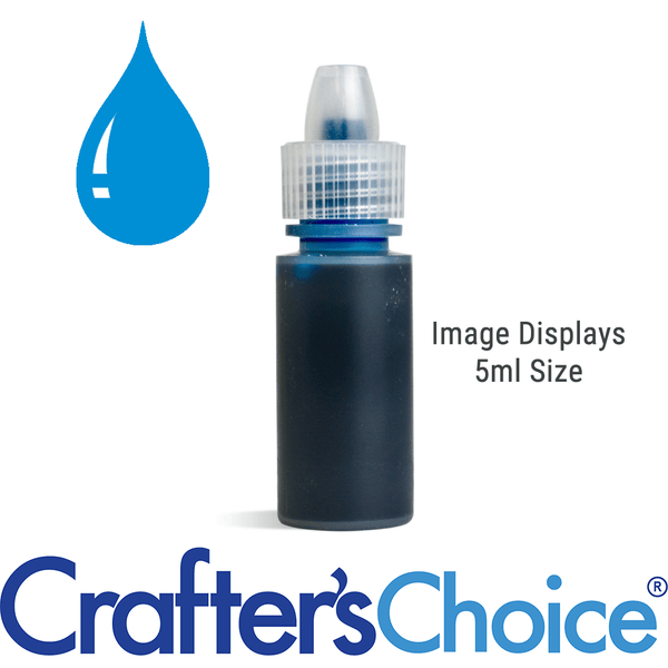 Stained Glass Ocean Blue Liquid Color