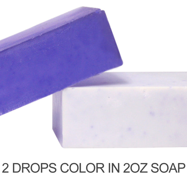 Stained Glass Violet Purple Liquid Color