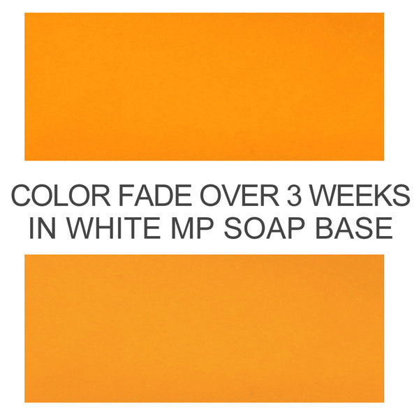 Stained Glass Citrus Orange Liquid Color