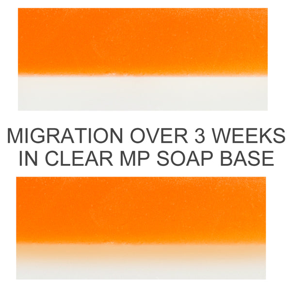 Stained Glass Citrus Orange Liquid Color