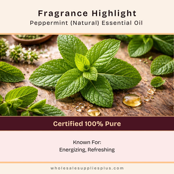 Peppermint (Natural) Essential Oil - 100% Pure 712