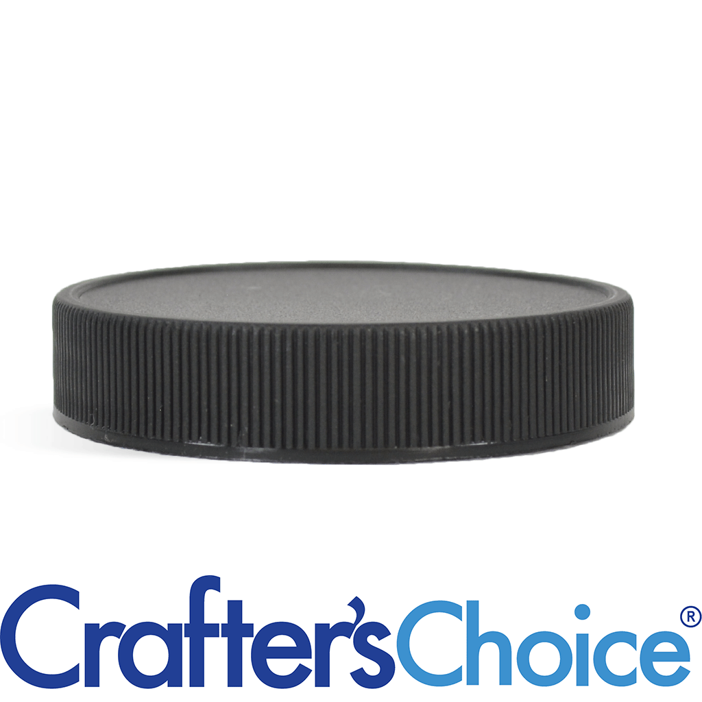 43/400 Black Ribbed Top Cap - F217 Liner