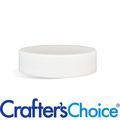 38/400 White Straight Top Cap - F217 Liner