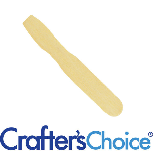Spatula - 2.5" (Straight Natural Wood)
