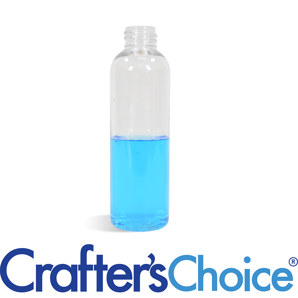 2 oz Clear Round Bullet Plastic Bottle - 20/410 - Crafter's Choice ...