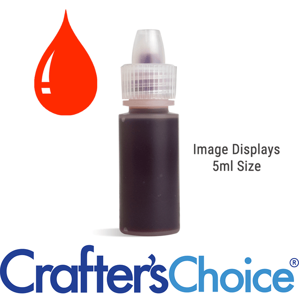 Stained Glass Apple Red Liquid Color