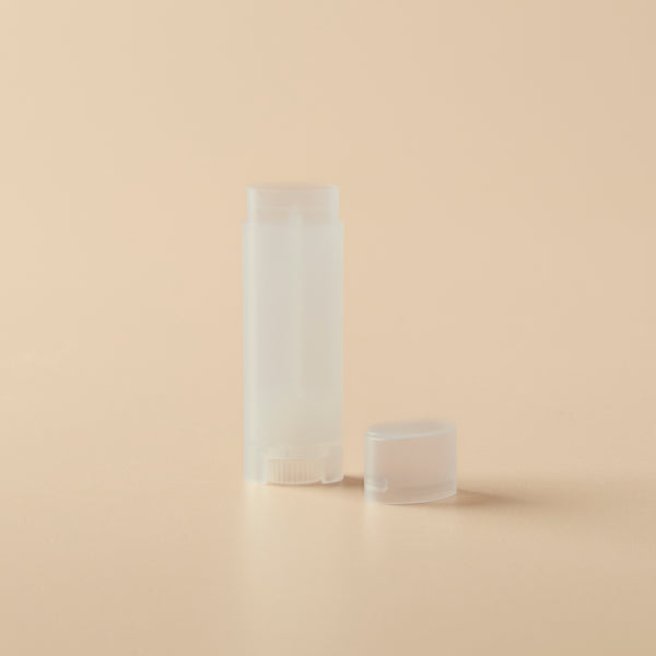 0.15 oz Natural Lip Tube & Cap Oval - close-up