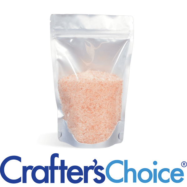 Heat Seal Zip Pouch: 16 oz Clear & Silver