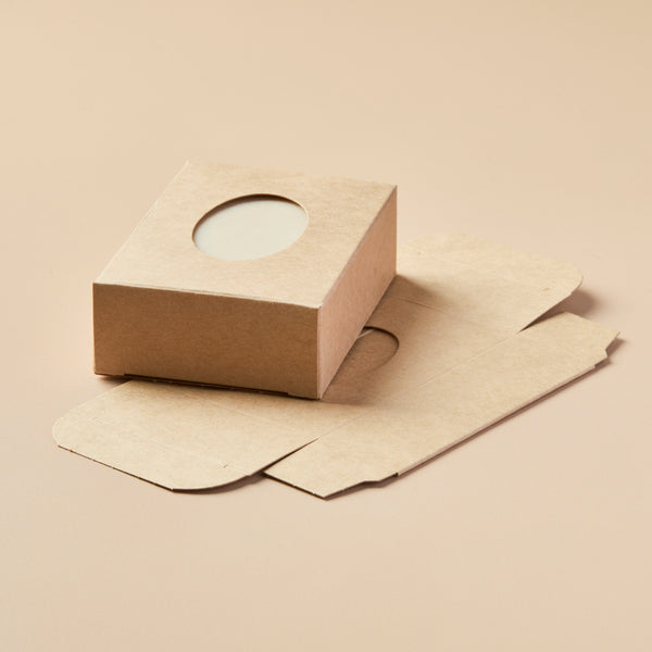 Soap Box - Oval Window (KRAFT COLOR) - product detail
