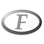 Oval Monogram Mold - Letter F