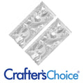 Heat Seal Sample Packet - Silver, 2 x 4.75 inches