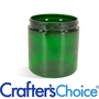 4 oz Green Basic Plastic Jar - 58/400