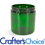 8 oz Green Basic Plastic Jar - 70/400