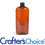 8 oz Amber Cosmo Oval Plastic Bottle - 24/410