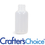 1 oz Natural LDPE Boston Round Bottle - 20/410