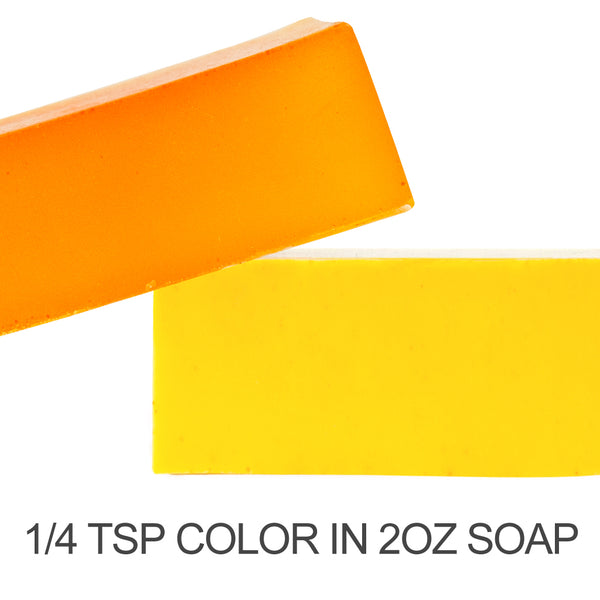 Bath Bomb Yellow Powder Color