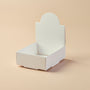 Lip Tube Arched Display Box - (WHITE COLOR)