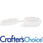 0.25 oz LDPE Polycon with Hinged Lid - Natural - Zoom Thumbnail Media 1