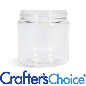8 oz Clear Basic Plastic Jar - 70/400