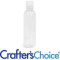 8 oz Clear Bullet with Natural Disc Top Set
