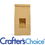 Kraft Window Tin Tie Bag - 1/2 Pound (Medium)