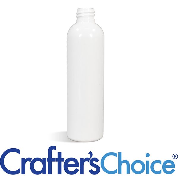 4 oz White Bullet Plastic Bottle - 20/410