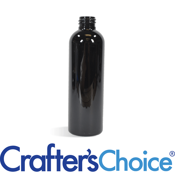 2 oz Black Bullet Plastic Bottle - 20/410