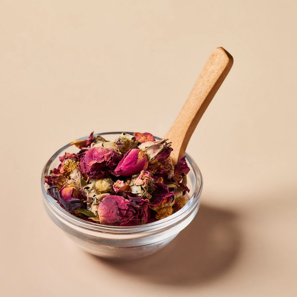 Rose Petals - Red Buds & Leaves