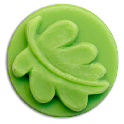 Leaf Small Round Soap Mold (MW 157) - Zoom Media 1