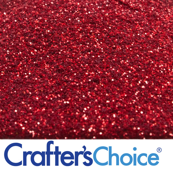 Traditional Ruby Red Glitter