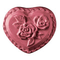 Heart with Roses Soap Mold
