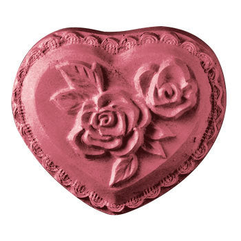 Heart with Roses Soap Mold - Zoom Media 1