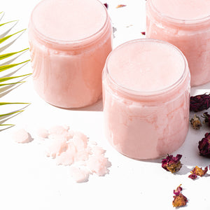 Coconut Rose Sugar Scrub Kit - Featured Image