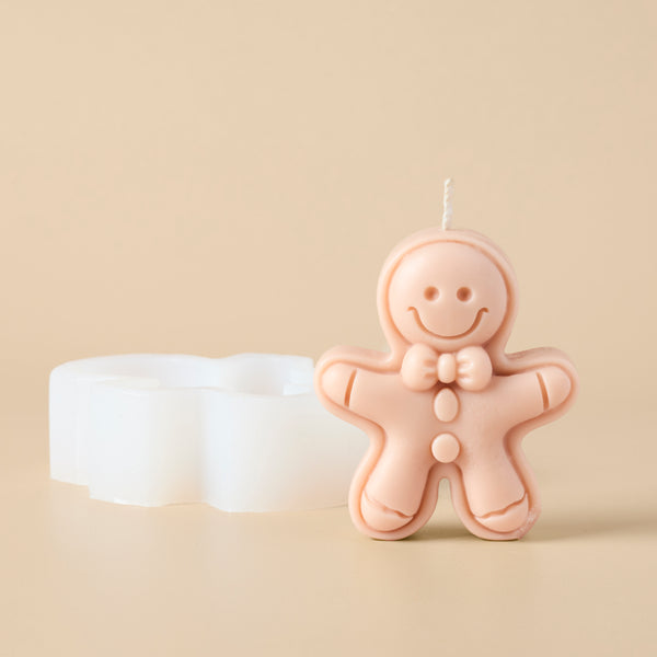 Gingerbread Man Silicone Mold - Zoom Media 1