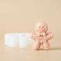 Gingerbread Man Silicone Mold - Zoom Thumbnail Media 1