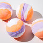 Lavender & Peach Tri-Color Bath Fizzies Recipe