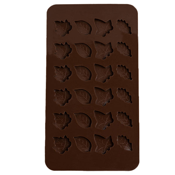 Leaves Mini Silicone Soap Mold - Zoom Media 1