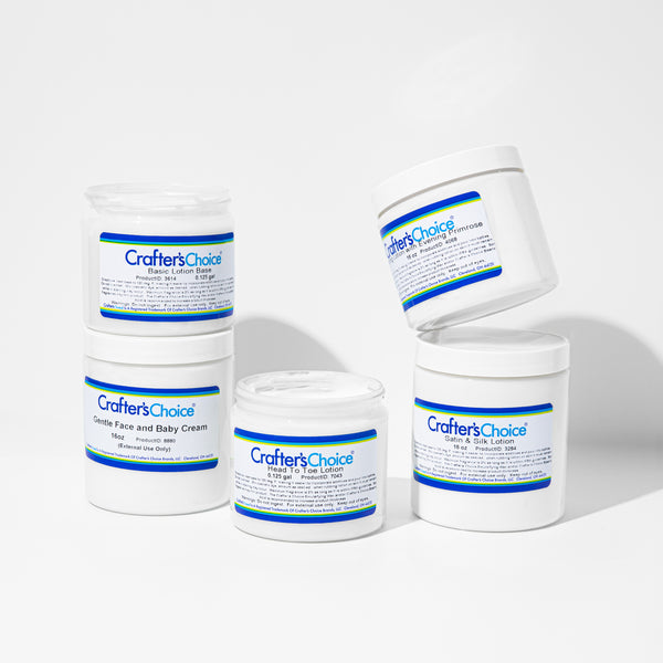 Lotion Base Sample Set - Crafter's Choice - Sample Set - for Soap